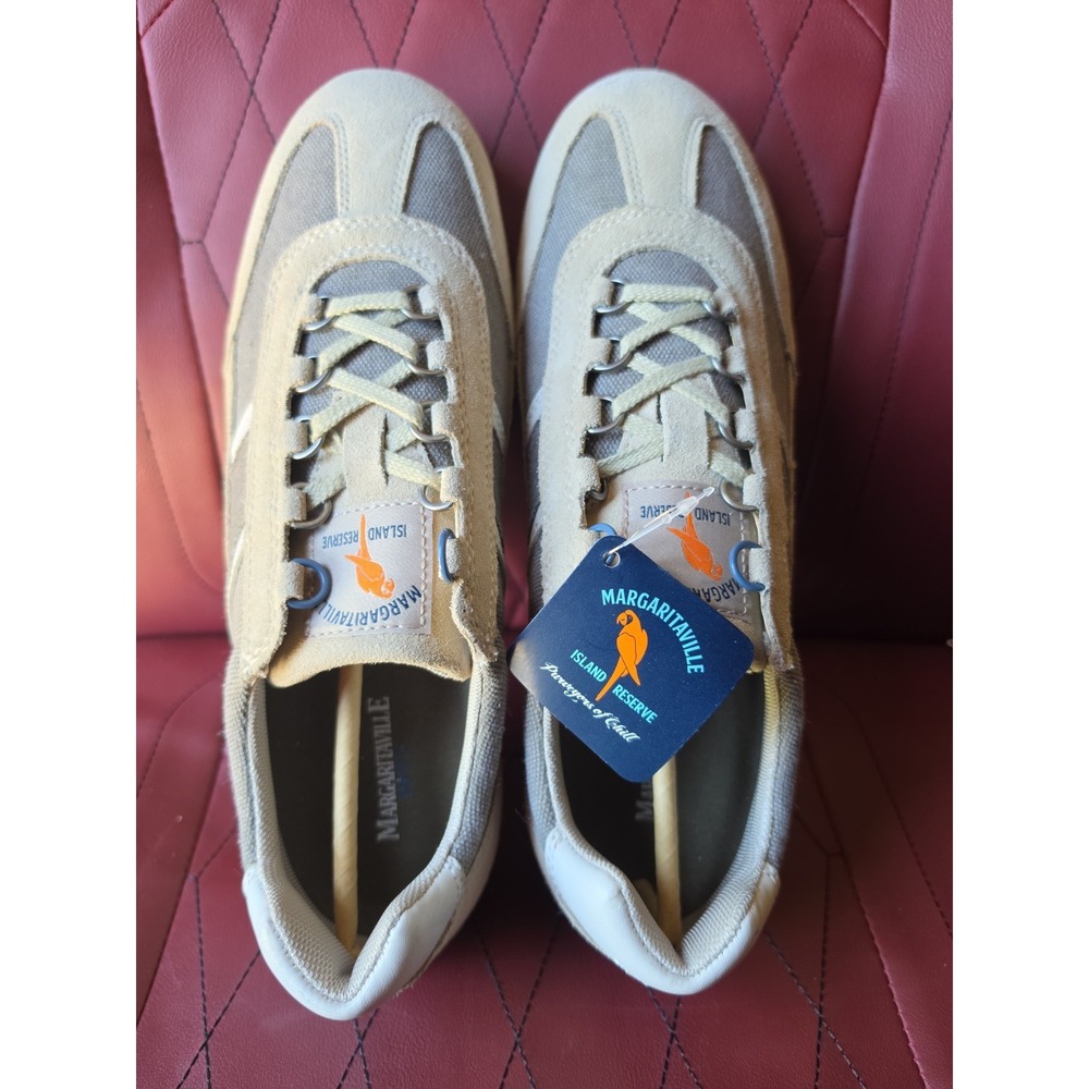 New In Box Margaritaville Equator Light Brown Men's Athletic Shoes Size 9.5